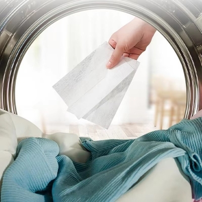 Pure Natural Plant Based Washer Dryer Sheets For Home And Travel Laundry Use