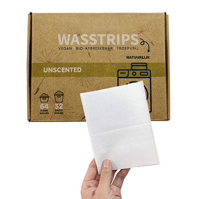 Household Cleaning Supplies Washing Laundry Sheets Strips Eco Friendly Laundry Strips