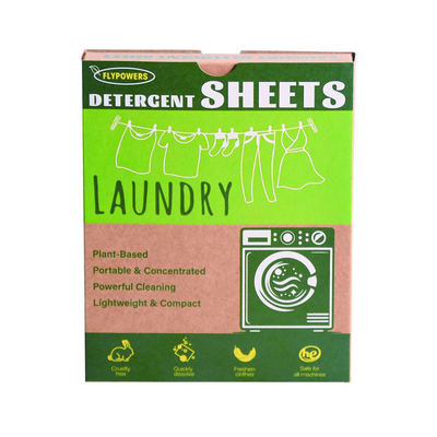 Draps de lessive détergents ÉCO-responsables Détergent à lessive concentré en feuilles