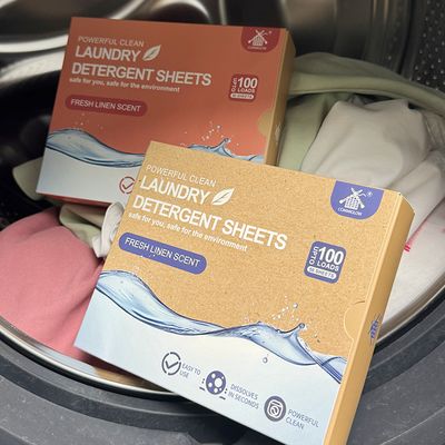 Naturel écologique Parfum durable Nettoyage en profondeur Les draps de linge et les détergents Les bandes de lavage